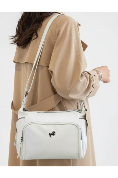 Çanta Trend Miami Polo Club Women's Satin Fabric Cross Shoulder Messenger Bag