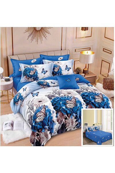 OEM Bed linen, fine cotton 6 pieces, duvet cover 200x230, bed sheet 240x250