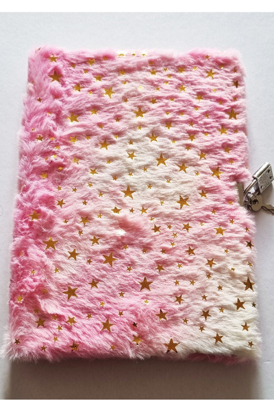 Modellino Lockable Memory Book 3D Figured Plush Daily Memory Notepad 80Y A5 L...