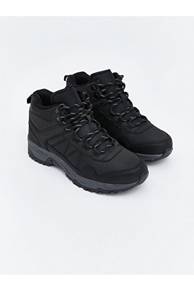 LC Waikiki Rmz Gi̇yi̇m Farkiyla Men's Lace-Up Thick Serrated Sole Boots