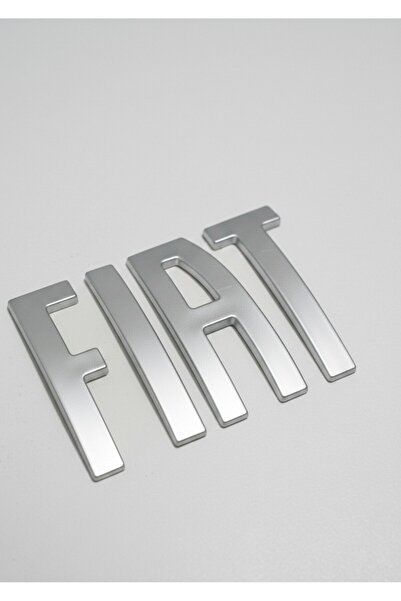 NO BRAND Fiat Fiorino Yeni Nesil Uyumlu Krom Kaput Yazısı (Yapıştırmalı)
