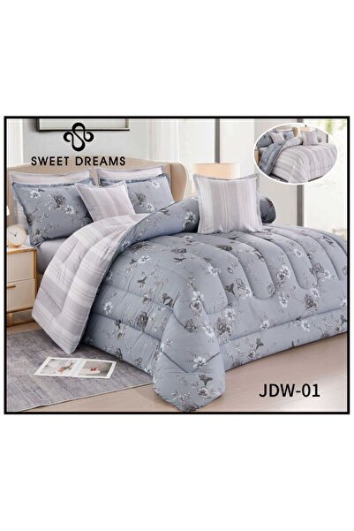 Sweet Dreams Decoration Luxury summer bedspread, 8 pieces, double size