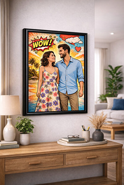 Aura Mia Store Personalized Framed Picture – Photo from Picture, Print Includ...