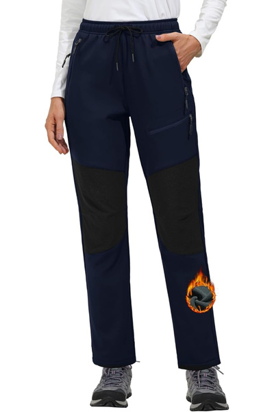 OEM Pantaloni de schi de iarnă pentru femei, impermeabili, albaștri, mărimea L