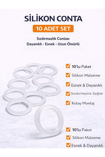 NVT YAPI İNŞAAT Sızdırmazlık Contası 10 Adet