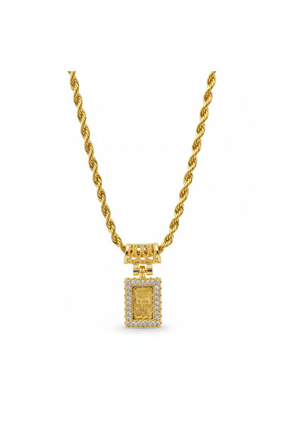 Nezihhan 0.10 Gram Altınlı 24 Ayar Külçe Kolye