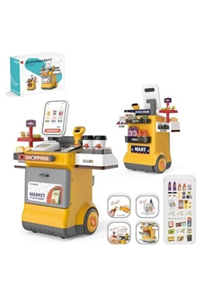Toy Toy Toy Stand de supermarket de jucării cu lumină și sunet