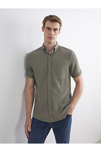 LC Waikiki Regular Fit Short Sleeve Men's Shirt