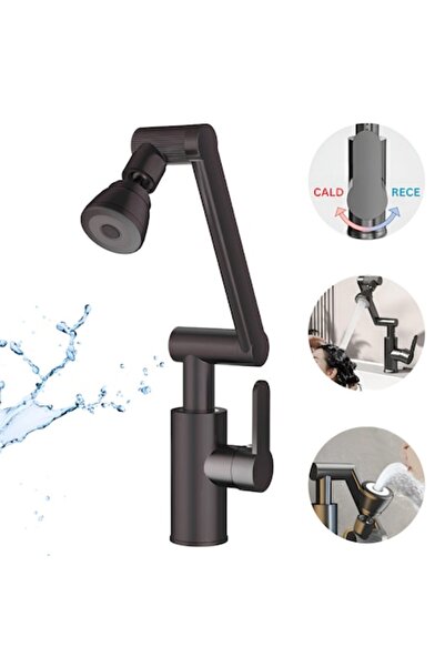 Juls Baterie rotativă modernă pentru chiuvetă la 360 de grade