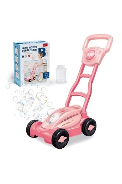 Toy Toy Toy Aparat de făcut bule în formă de mașină de tuns iarba