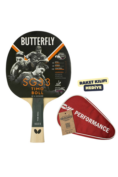 BUTTERFLY مضرب تنس الطاولة تيمو بول SG 99 معتمد من الاتحاد الدولي لتنس الطاول...