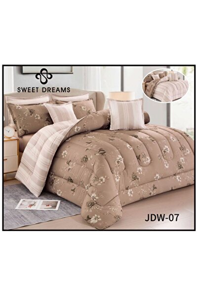 Sweet Dreams Decoration Luxury summer bedspread, 8 pieces, double size