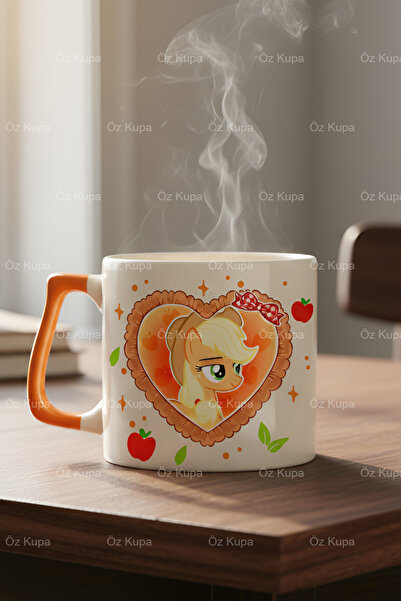Öz Kupa My Little Pony | AppleJack Baskılı Kupa Bardak Çay Kahve Fincanı