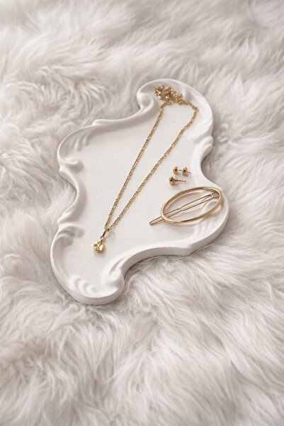 Otaera Lace Form No:01 |   Embossed Vintage Lace Patterned Decorative Plate –...