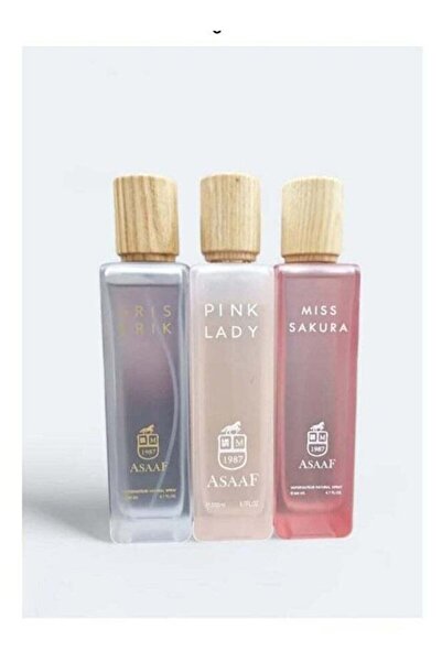 ASSAF Assaf Women's Perfume Set, 3 Pieces, 200ml
