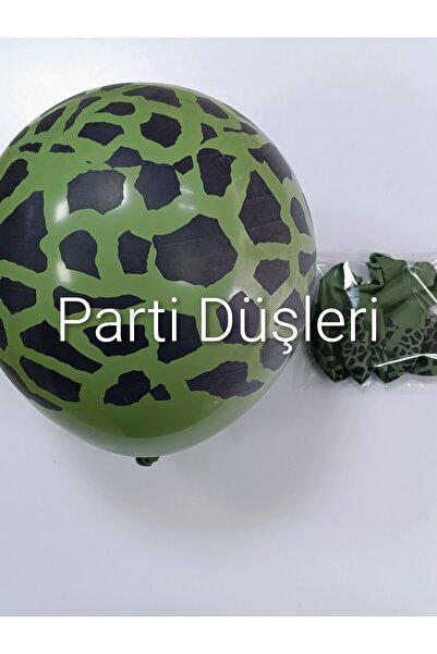 Parti Düşleri بالون مطبوع بتصميم سفاري 5 قطع