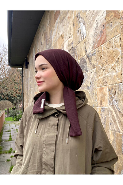 Anatolye وشاح من قماش ميو باللون البني الحار - مانع للانزلاق مقاوم للعرق (مضا...