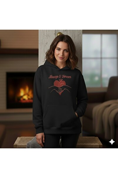 PENTHİLUS Valentine's Day Gift - Love Unisex Oversized Sweatshirt