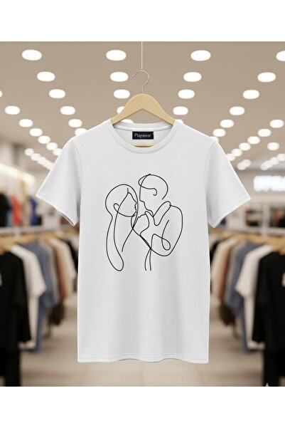 playwear PLAY WEAR Unisex Χαλαρή Εφαρμογή 14 ΦΕΒΡΟΥΑΡΙΟΥ MINIMAL HUGGED COUPL...