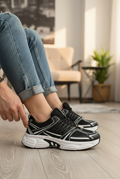 enoch Orthopedic Multi-Layer Panel Design Sporty Shoes