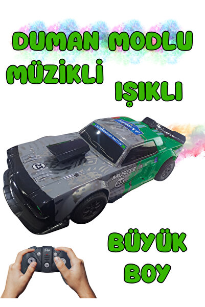 Boratila Toys 1/8 Ölçek 2.4Ghz 7.4V Işıklı Şarjlı Sesli Uzaktan Kumandalı DUM...