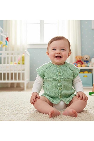 afezba El Emeği Hediyelik Özel Gün Bebe Yünü İle Örülmüş Nokta Desenli Bebek ...