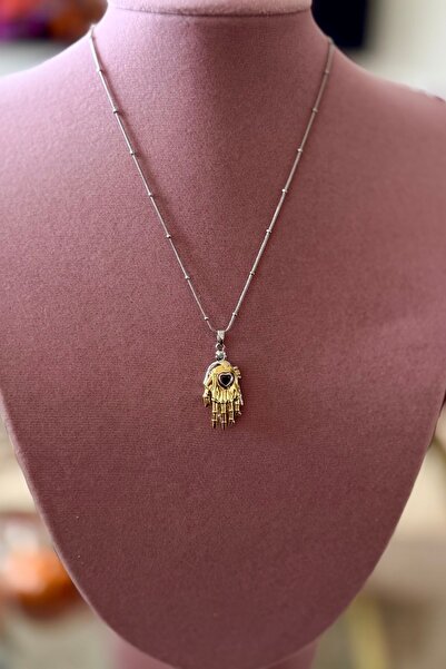 Trendy Butik Steel Lover Necklace