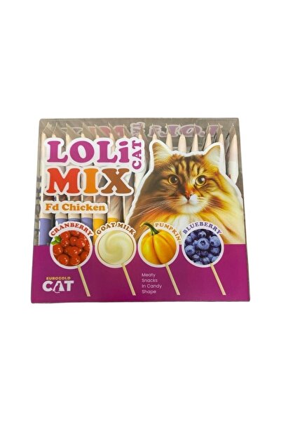 Eurocat EuroGold Cat LoliCat FD Kedi Ödülü Karışık 1,5 Gr (15 li)