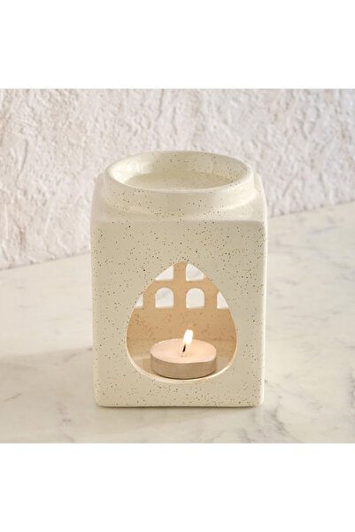 Generic موقد زيت سيراميكي من زيست أبياه - 8.7 × 8.7 × 11.5 سم