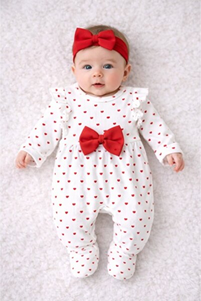 HANNA Бебешки лигавник Bymurat с щампа на сърца – очарователен и практичен то...