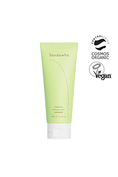 SANDAWHA Camellia Natural Mild Cleanser 100 مل رغوة تنظيف فائقة النعومة للوجه