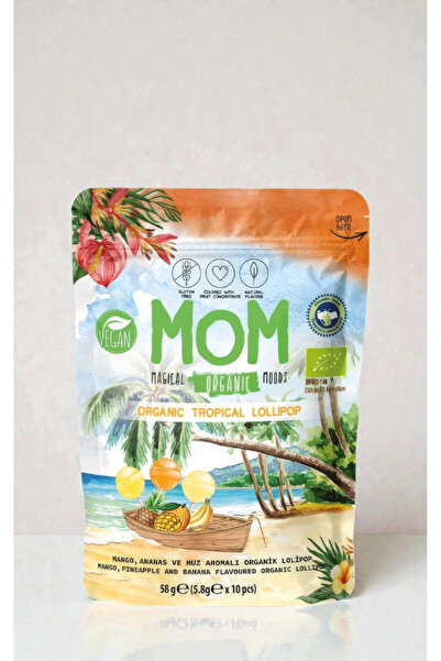 Pol's Mom Organic Tropical Lollipop Candy 58g