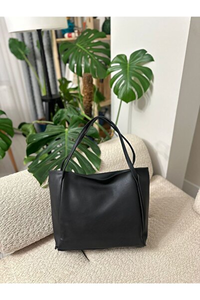 STİL SİDELYA Casual Zippered Soft Texture Hand and Shoulder Women's Bag