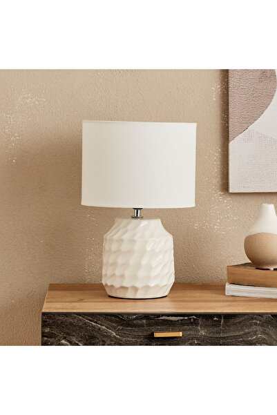 Home Box Clarc Ceramic Table Lamp - 22x22x33.5 cm