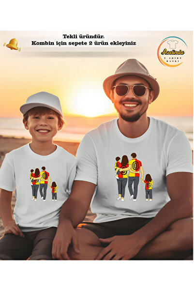 ASELİNDA Family Combination Printed Fan T-Shirt/Unisex T-Shirt- (Price Is for...