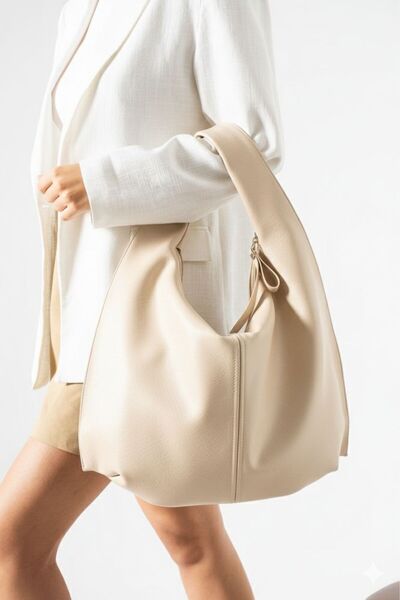 Mortanya Look Extra Women's Shoulder Bag with Zipper Pocket