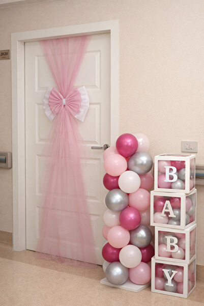 Mutlu Başlangıçlar Hastane Odası Süsleme Seti,Bebek Odası Kapı Süsleme Seti S...