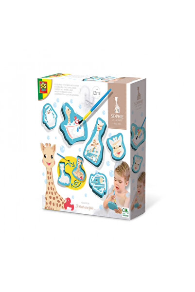 SES Creative Girafa Sophie - Colorează cu apă în cadă