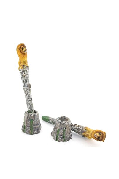 ZS DEMİR Polyester Lion Ballpoint Pen