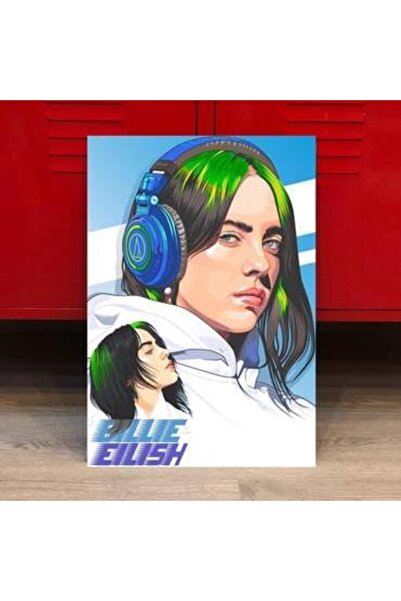 golden pineapple Billie Eilish Art Cork Board