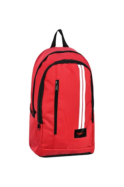 ZS DEMİR Plain Sports Backpack Red