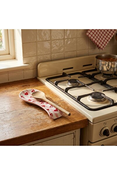 Ceramillion Pembe kalpli kaşıklık