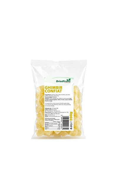 Driedfruits Candied ginger cubes 200g