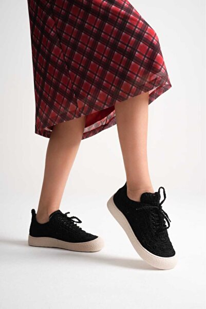 markasende Rosina Unisex Black Sneaker 0012072