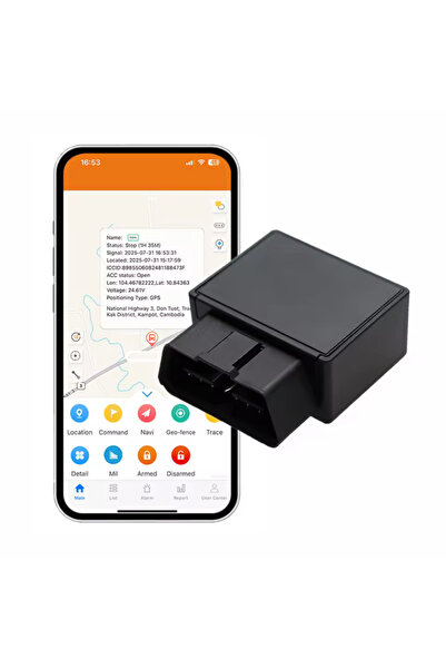 Zero Secrets GPS Tracker Auto OBD 4G ZeroSecrets, Localizare Live, Microfon, ...