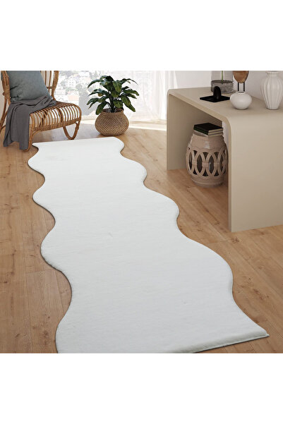 Home Box سجادة على شكل فرو أرنب صناعي - 70×300 سم