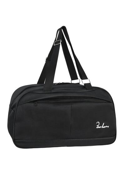 ZS DEMİR Sports Hand Luggage with Hanger Large Handbag Black