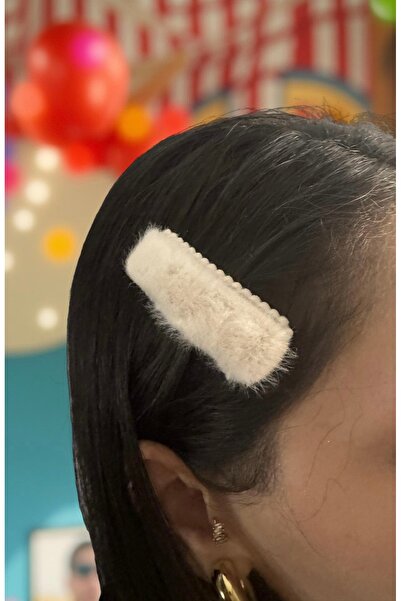 Xui Trend Model Peluş Çıt Çıt Toka/ 3’lü Peluş Çıtçıt Toka/ Soft Renk Orta Bo...