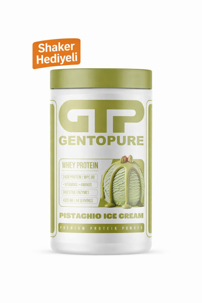 Gentopure WHEY PRO - WPC 80 - 420G (ANTEP FISTIKLI DONDURMA)