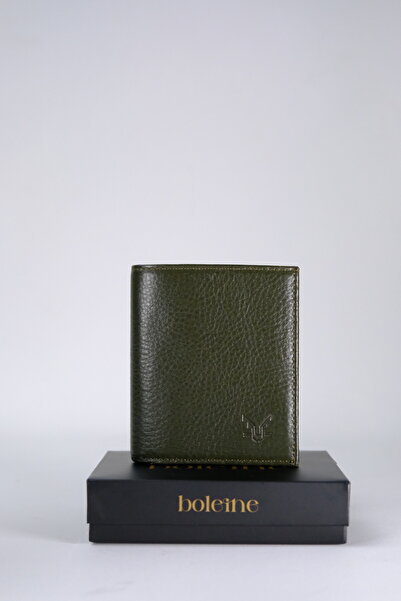 Boleine Men's Leather Wallet Pontos Bl2004 Green